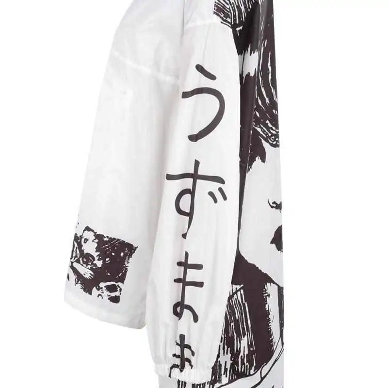 Spiral Nightmare Windbreaker