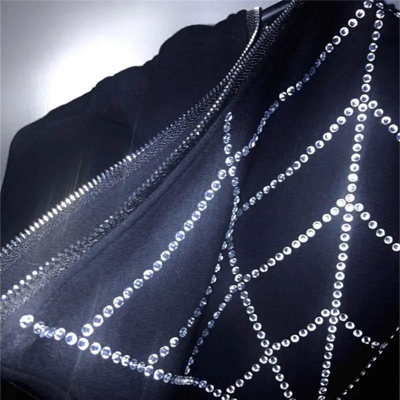 Rhinestone Vampire Hoodie