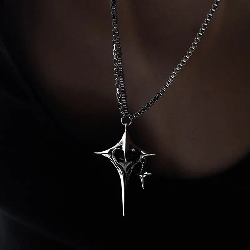 Black Heart Chain & Necklace