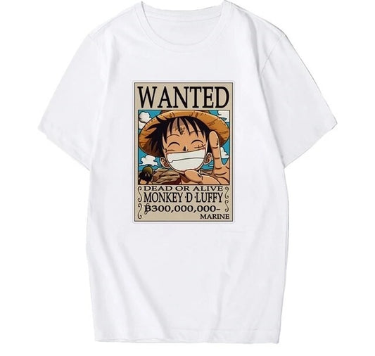 One Piece Luffy Wanted T-Shirt