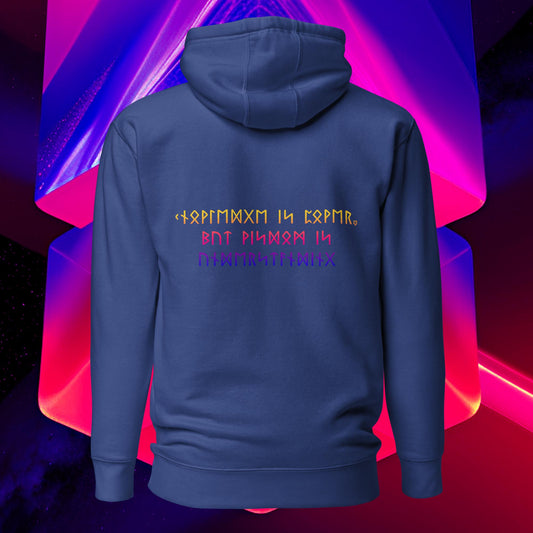Tesseract Logo Hoodie #3 Cosmic Wisdom