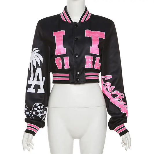 IT GIRL Varsity Jacket