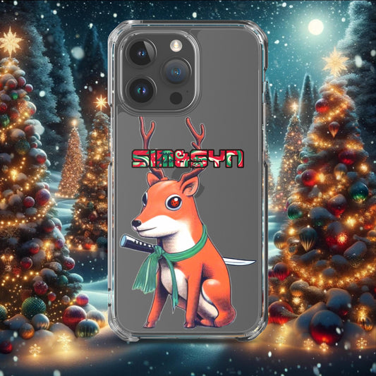 The Red-Eyed Reindeer iPhone Case